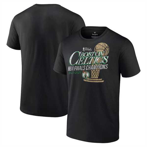 Men's Boston Celtics Black 2024 Finals Champions Fast Break Finish Trophy T-Shirt,We sell and wholesale Men's Boston Celtics Black 2024 Finals Champions Fast Break Finish Trophy T-Shirt on line form chian!